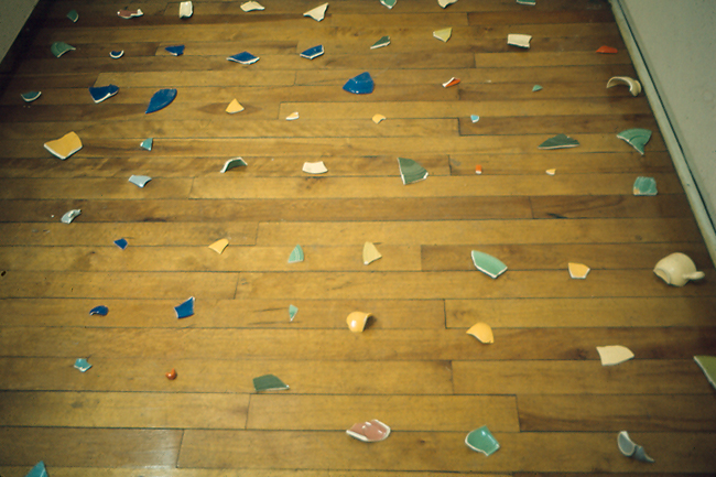 An installation using Broken Fiesta