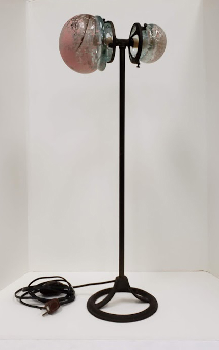 A6 by Harry Anderson, hand blown glass, copper, brass, light collection of the Baltimore Museum of Art