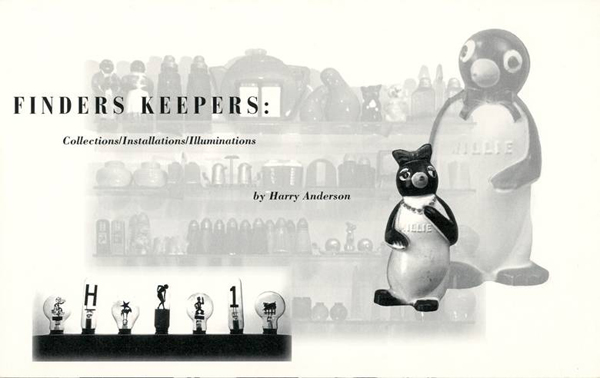 Finders Keepers Exhibition invitation card face