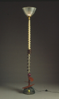 This image Harry Anderson Lamp sculpture is a link to a page showing the works shown in Andersons 1995 exhibit at the Henri Gallery in Washington D.C.